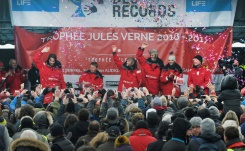Trophée Jules Verne...Thomas Coville, nouveau détenteur !